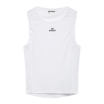 CAFE DU CYCLISTE Liliane Sleeveless Base Layer - White