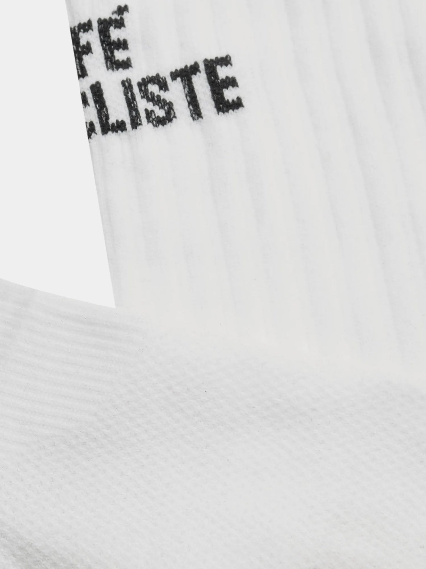 CAFE DU CYCLISTE Solid Socks - White
