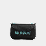 CAFÉ DU CYCLISTE Topologie Large Bottle Sacoche - Black Mint