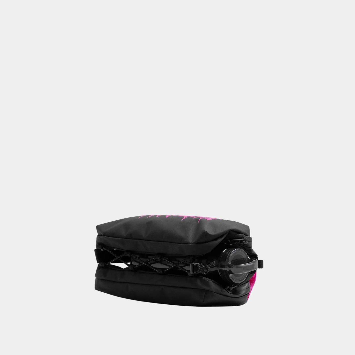 CAFÉ DU CYCLISTE Topologie Medium Bottle Sacoche - Black Fuchsia