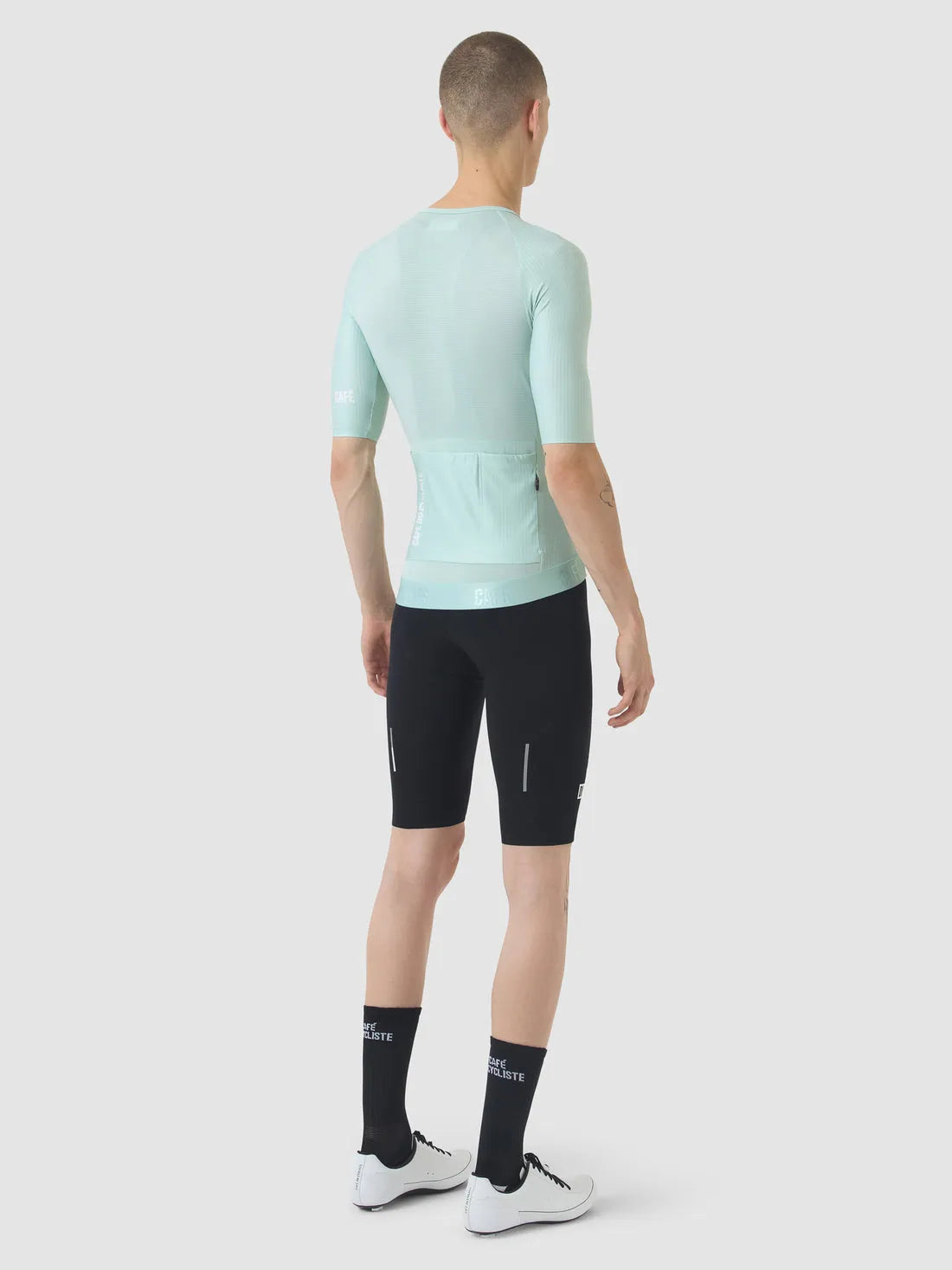 CAFE DU CYCLISTE Vinciane Super Light Jersey - Jadeite
