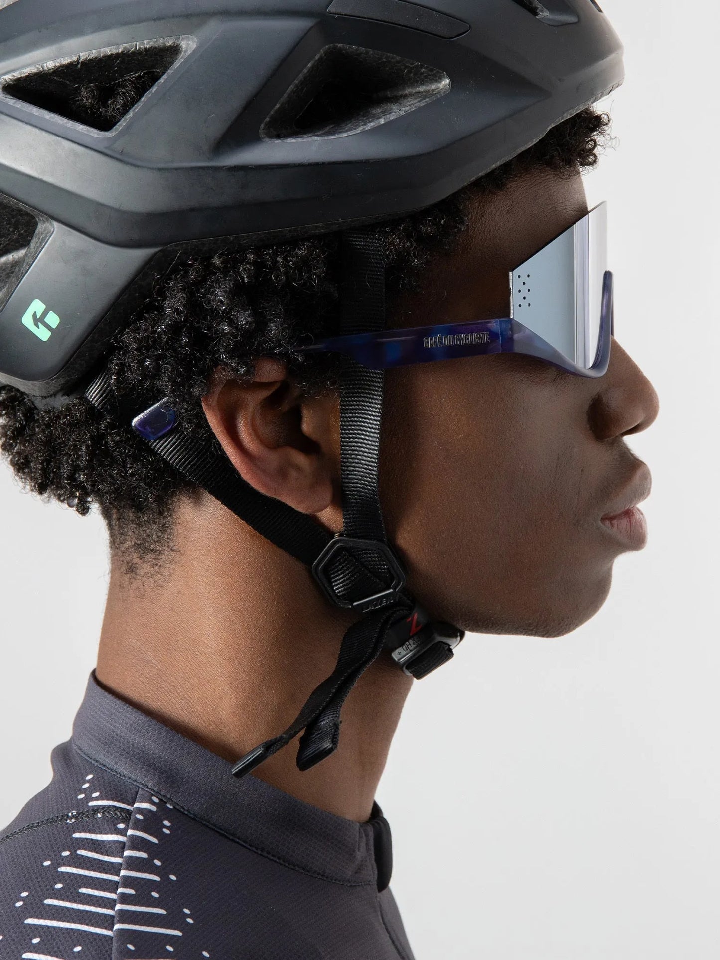 CAFE DU CYCLISYE Eyewear Emile Mirrored Sports Sunglasses - Verbena Tortoise