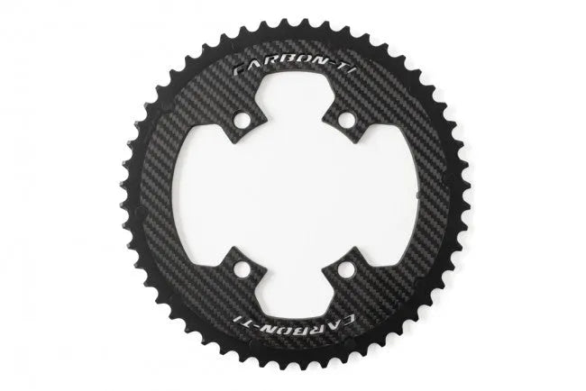 CARBON TI X Carboring Evo 54x110 4 Arms - Carbon Black