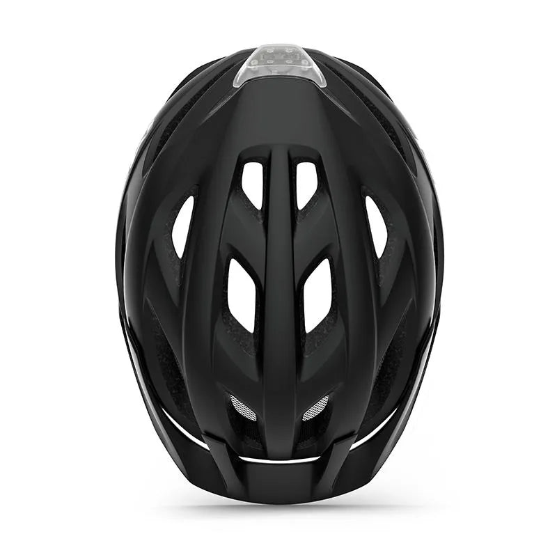 CASCO MET CROSSOVER NEGRO - MATE