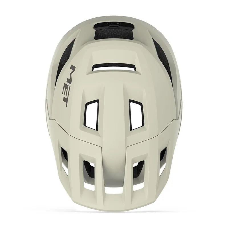 CASCO MET SHELTER BLANCO CRUDO - MATE