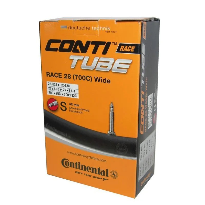 CONTINENTAL Race Inner Tube 700 x 25/32C 42 mm Presta - Black
