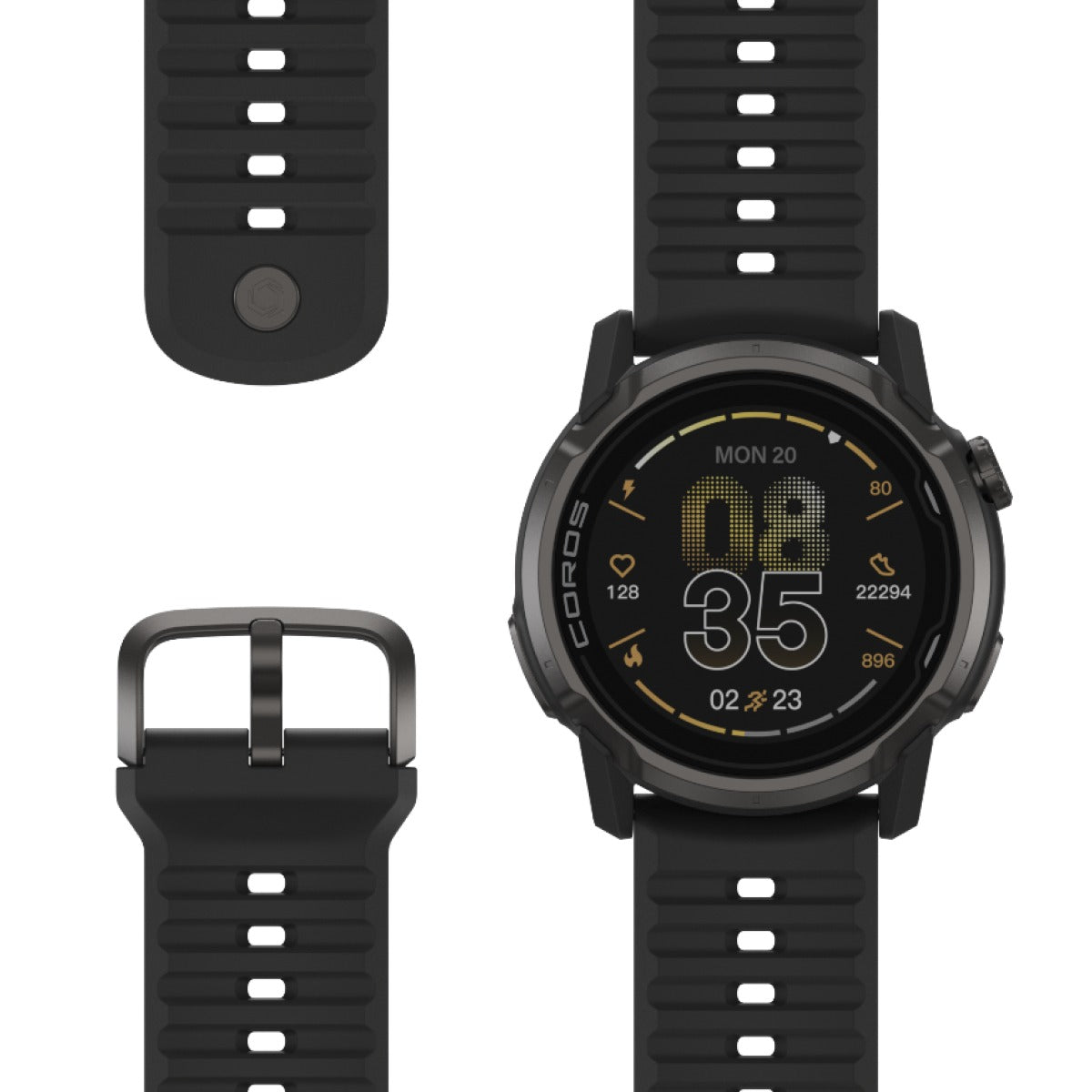 COROS APEX 4 46MM GPS OUTDOOR WATCH - BLACK