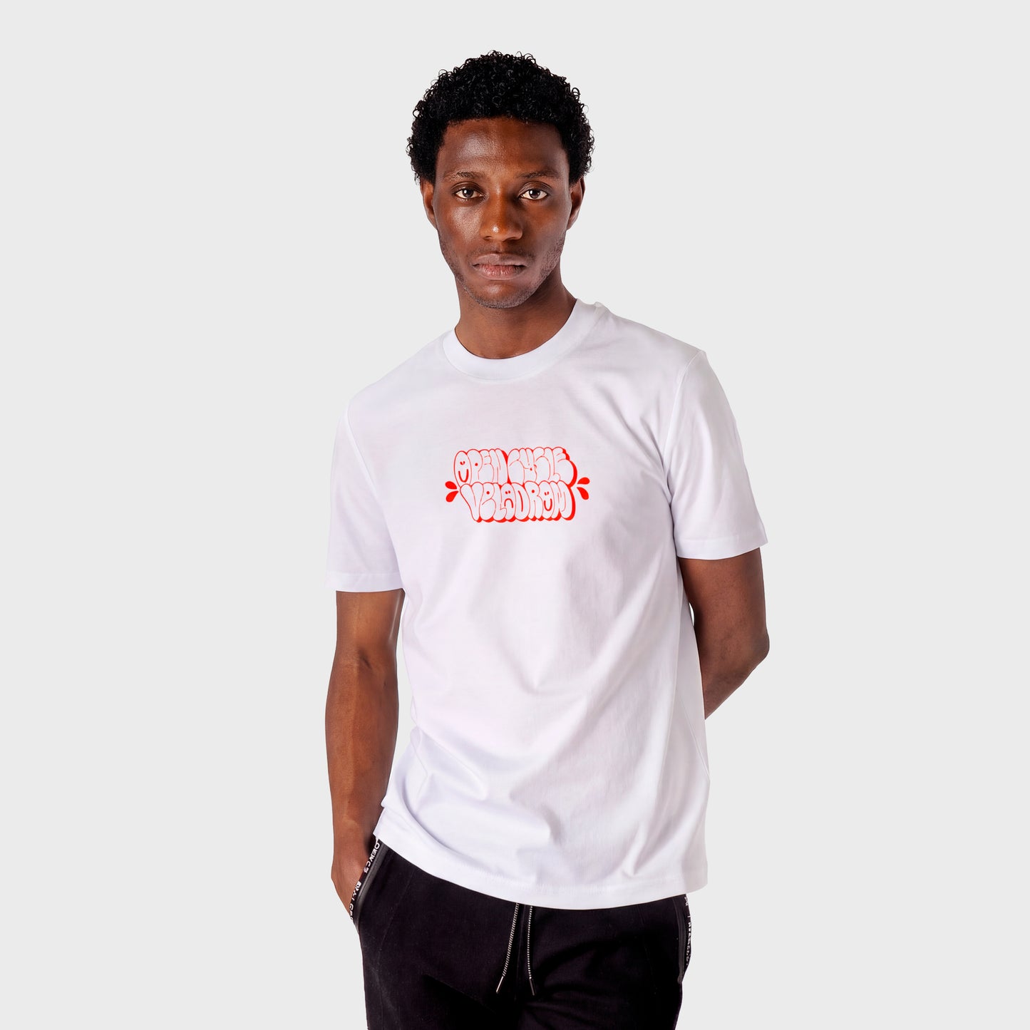 VELODROM OPEN CYCLE GIRONA Tshirt - Blanc