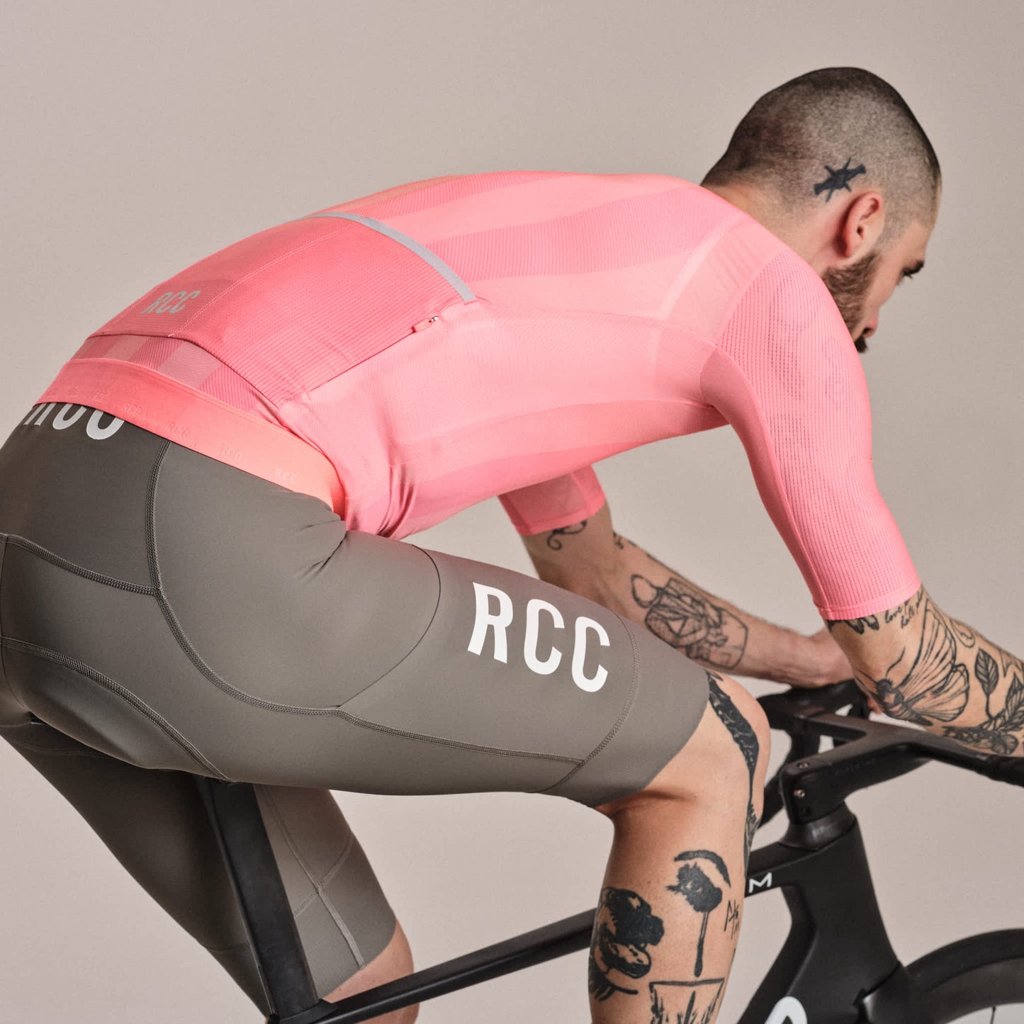 RAPHA RCC Pro Team Maillot - PIK Light Pink/High-Vis Pink