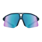 KOO HYPE Ulleres de sol - DARK BLUE MATTE/TURQUOISE