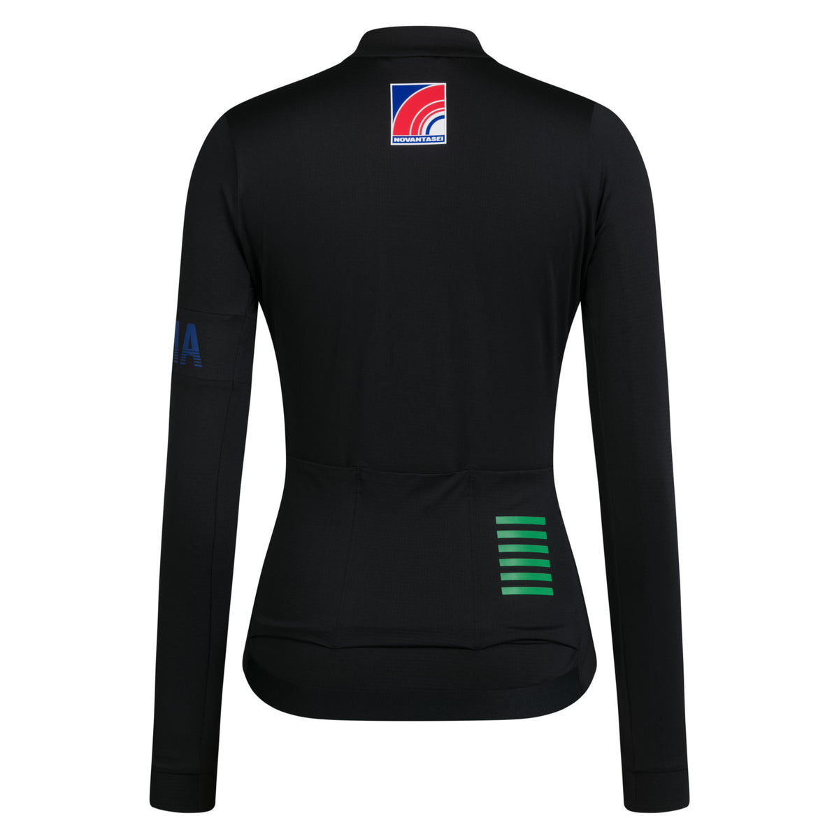 RAPHA Dona Pro Team Màniga llarga Midweight Maillot Novantasei - BBL Negre/Blue
