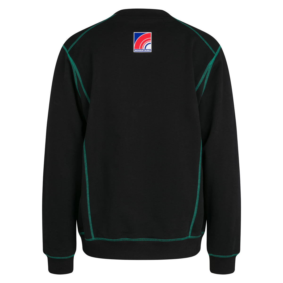 RAPHA Cotton Sweatshirt Novantasei - BFN Schwarz/Fresh Green