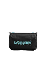 CAFÉ DU CYCLISTE Topologie Large Bottle Sacoche - Black Mint