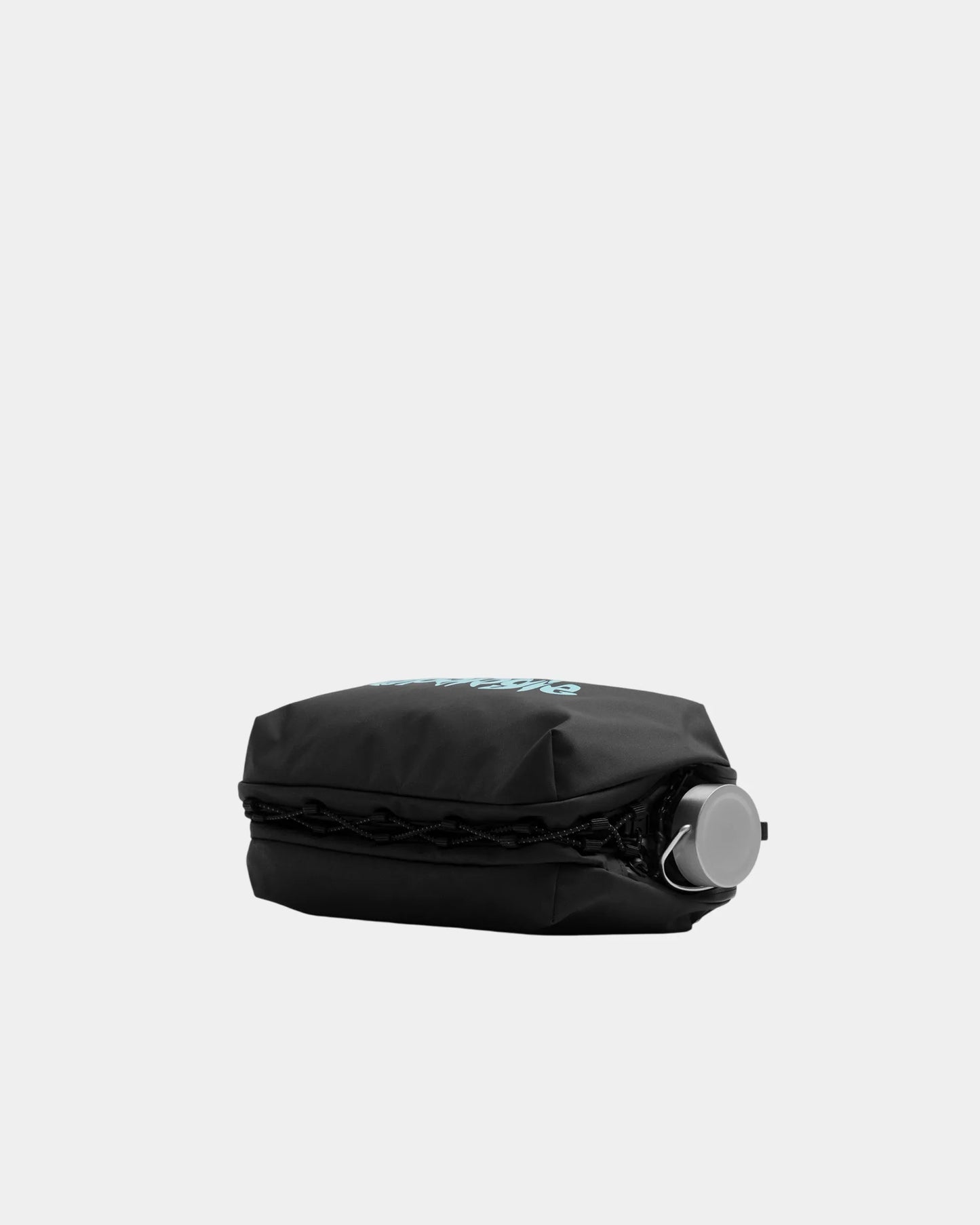 CAFÉ DU CYCLISTE Topologie Large Bottle Sacoche - Black Mint