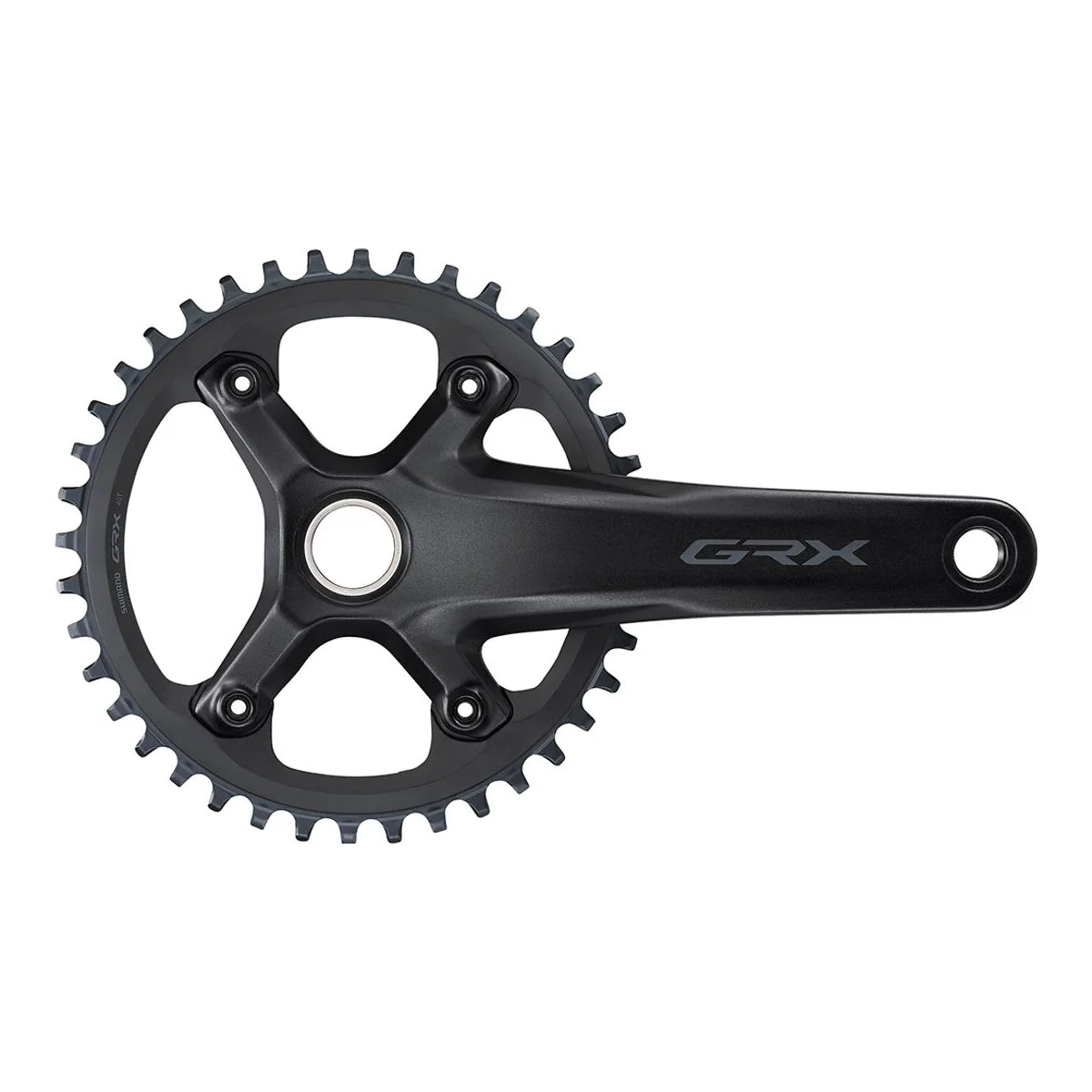 SHIMANO GRX Crankset FC-RX600-1 1×11s 40T - Black