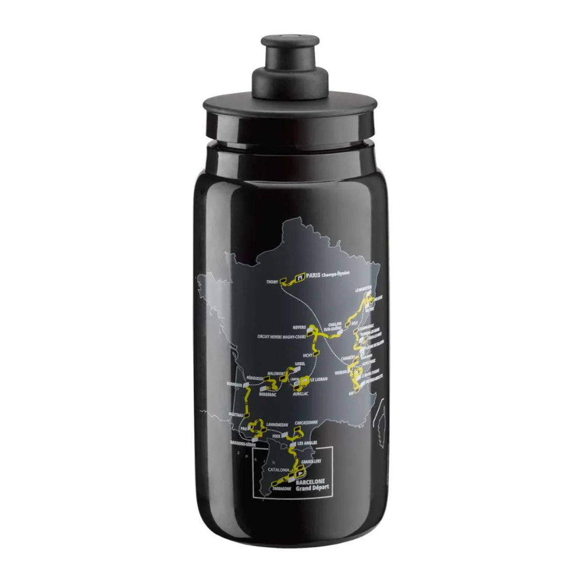 ELITE FLY TOUR DE FRANCE BIDON 550ML - BLACK
