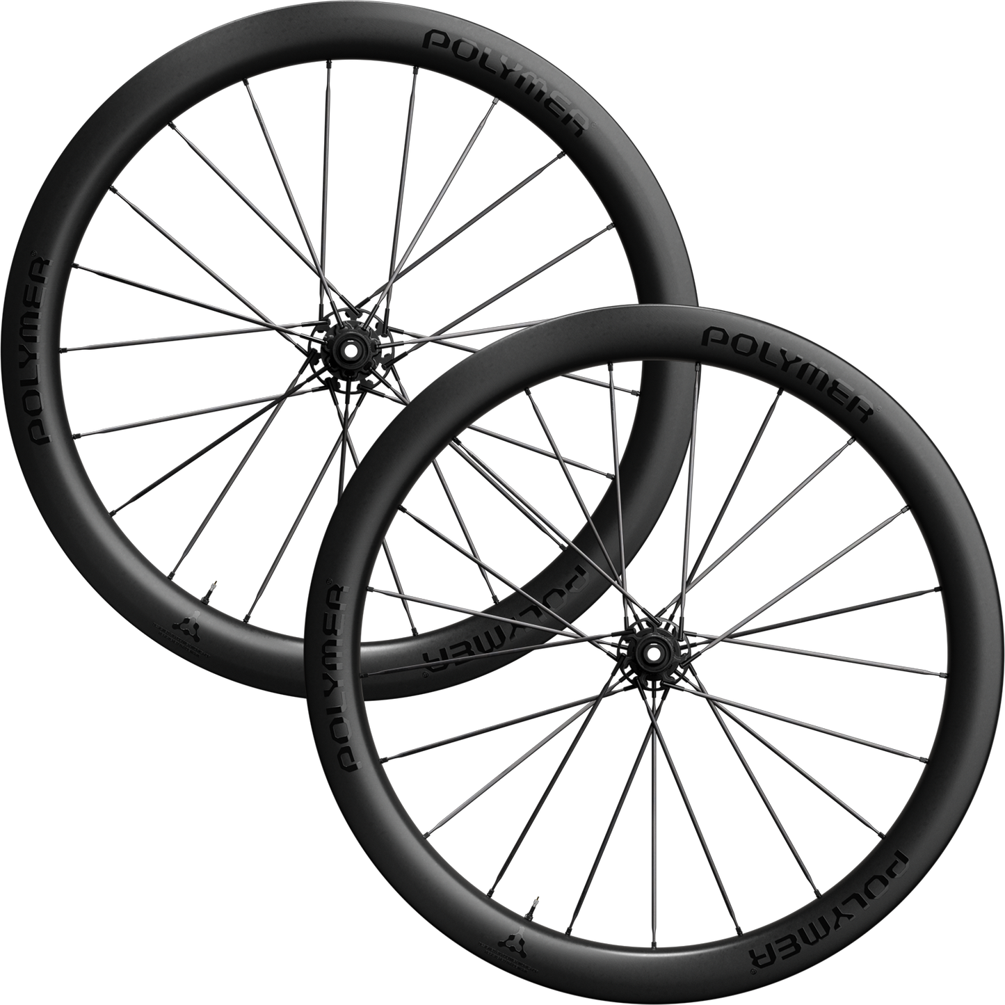 POLYMER Paire de roues Enhance 50:52 - Carbon Noir