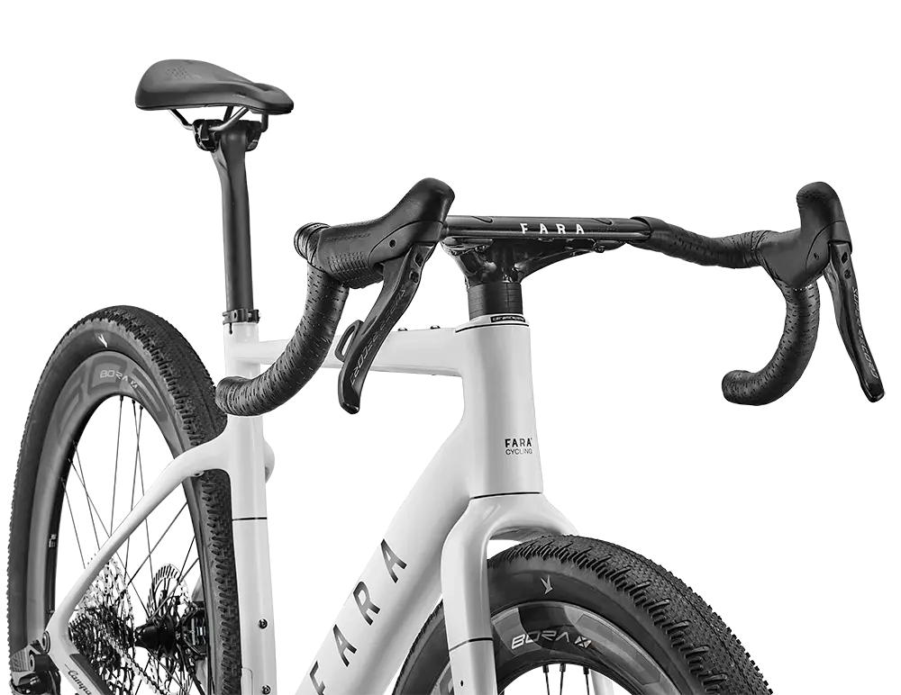 FARA Gr4 Campagnolo Super Record X Gravel Bike - White