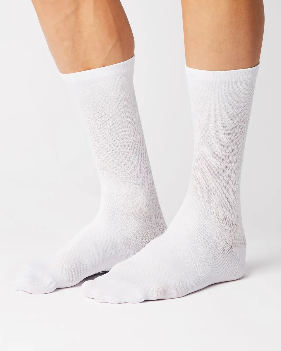 FINGERSCROSSED Socks Aero Soft - White