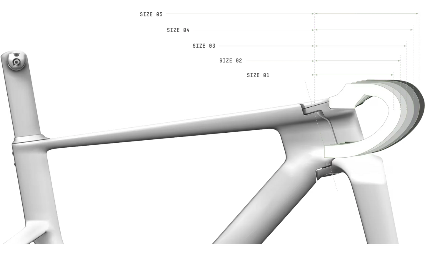 Factor One Premium Package Road Frameset - Silverstone