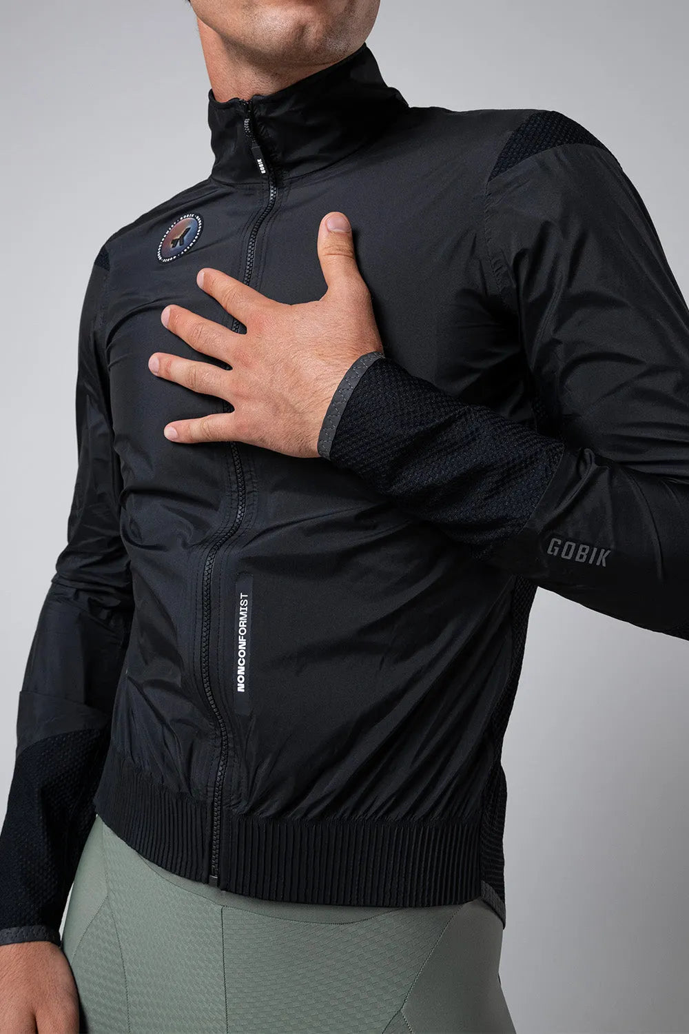 GOBIK Exo 2.0 Water Resistant Jaquet - Royal Black