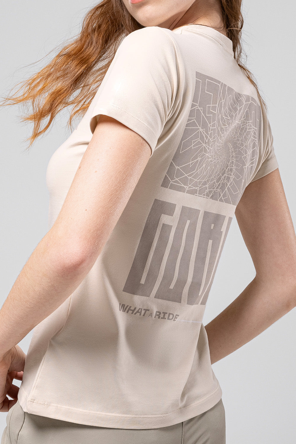 GOBIK REST WOMEN T-SHIRT - ANGORA