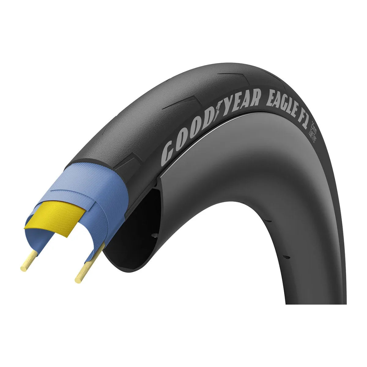 GOODYEAR Eagle F1 Tube Type Road Tyre - Black