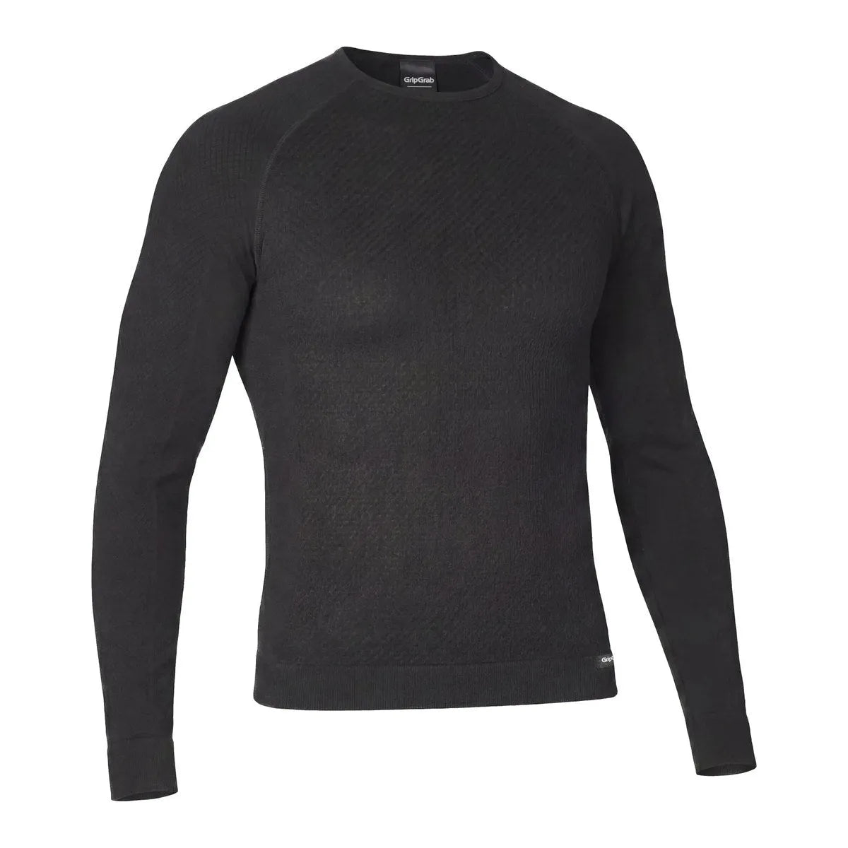 GRIPGRAB PACR Winter Seamless Long Sleeve Base Layer - BLACK