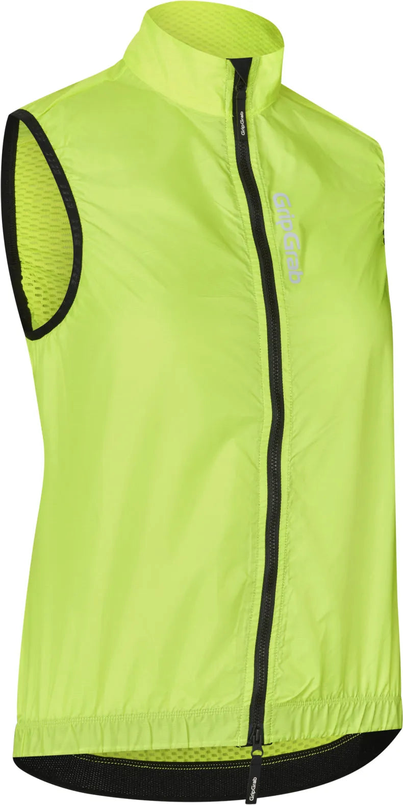 GRIPGRAB Women's RIDE Windproof Vest - YELLOW HI-VIS