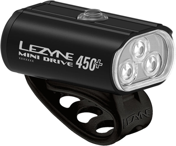 LEZYNE MINI DRIVE 450+ Llum davantera - Negre