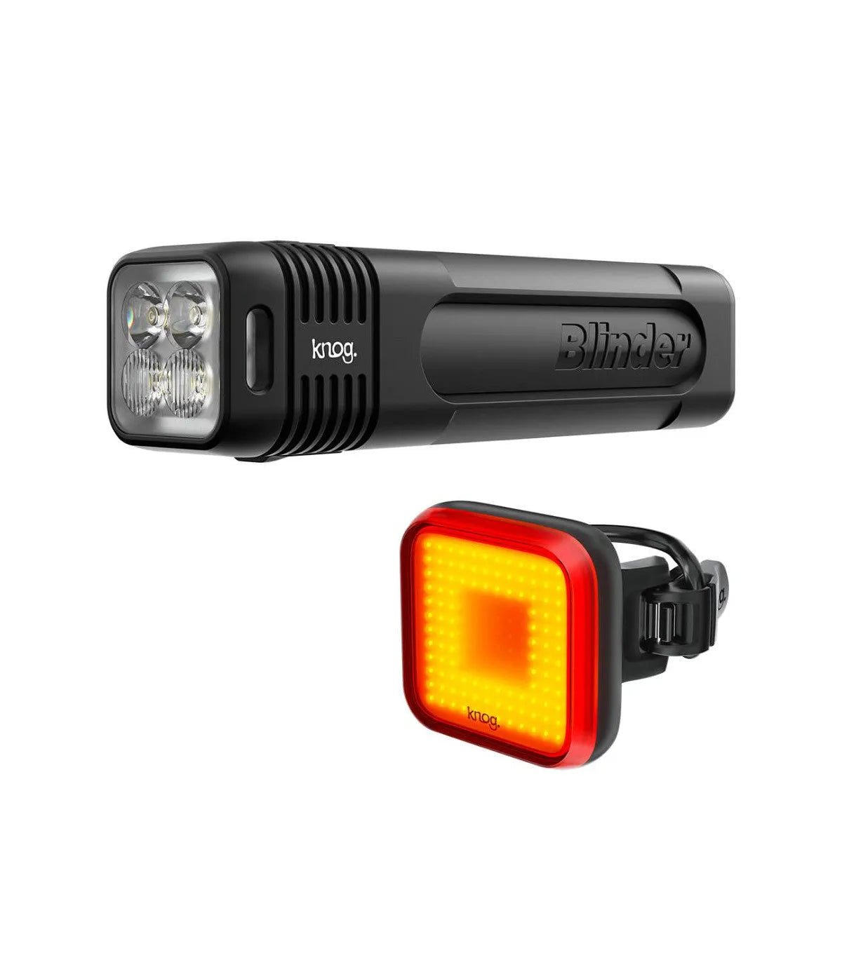 KNOG Blinder 600 + Blinder Square Light Set - Black