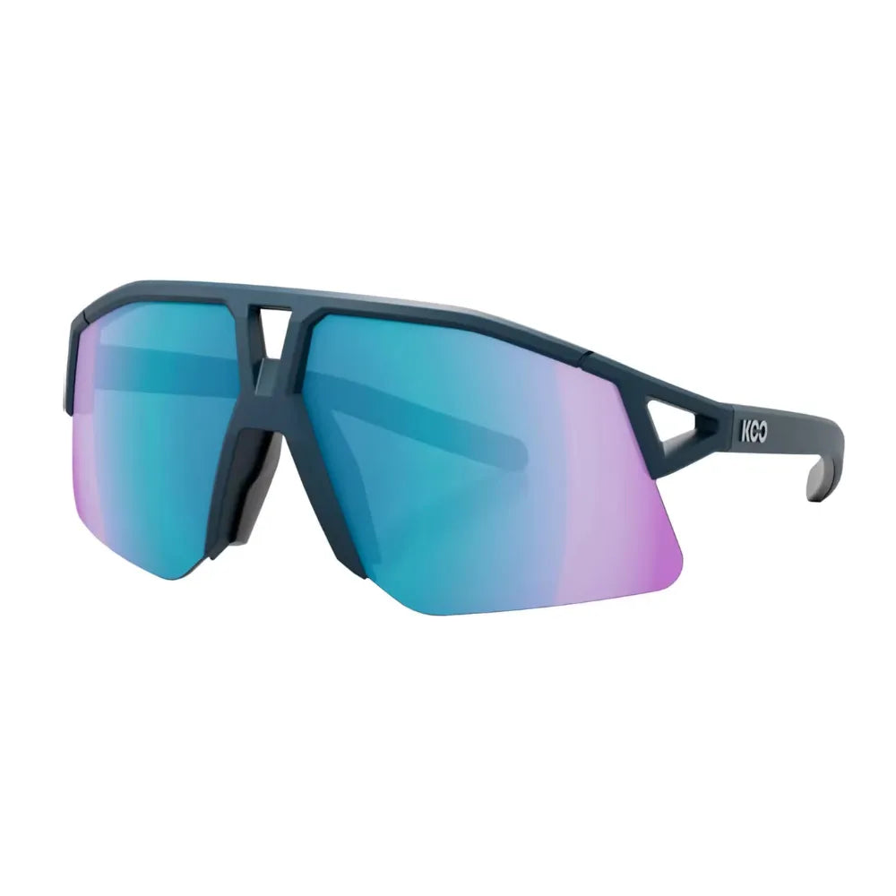 KOO HYPE EYEWEAR - DARK BLUE MATTE/TURQUOISE