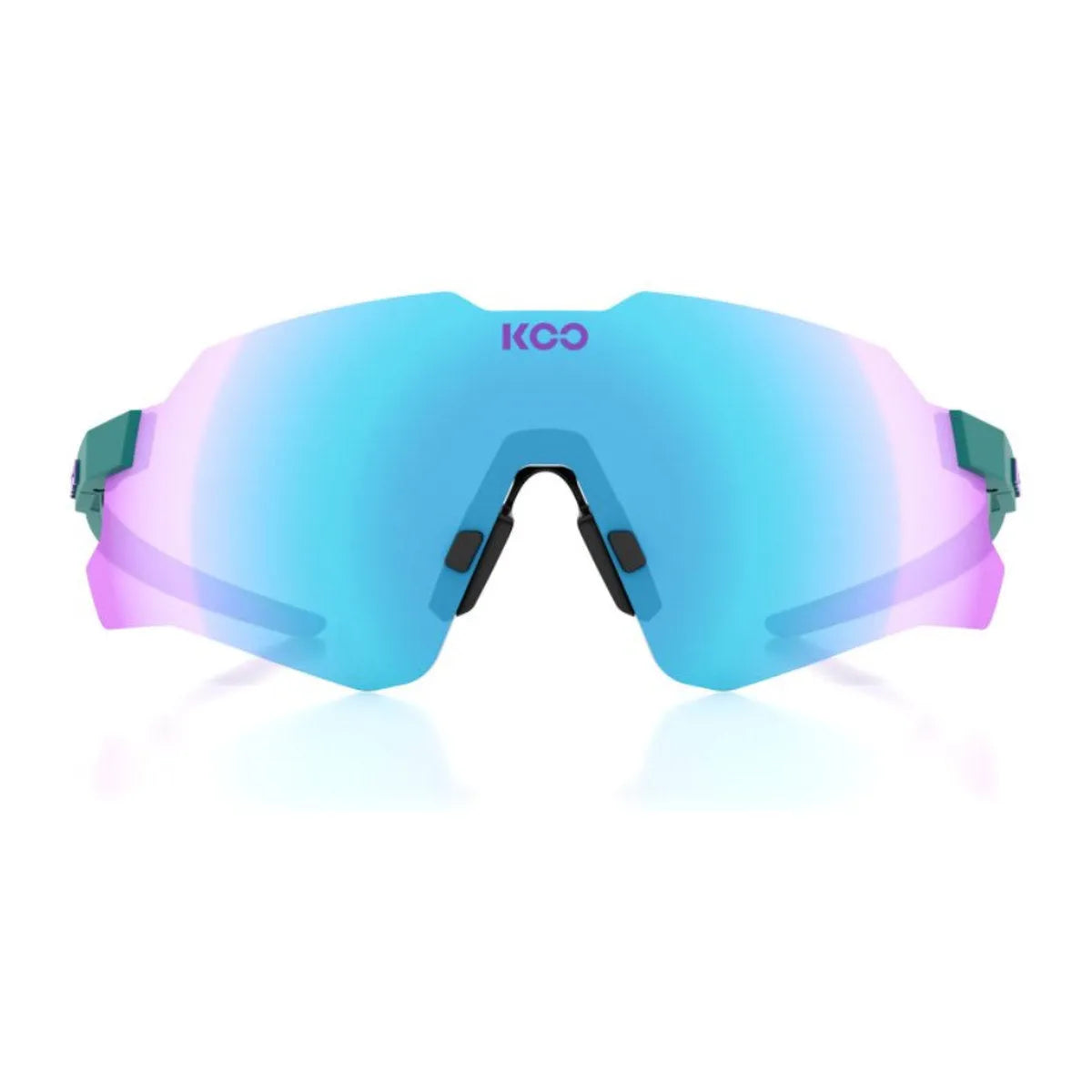 KOO NEBULA EYEWEAR - TEAL MATT/DARK TURQUOISE