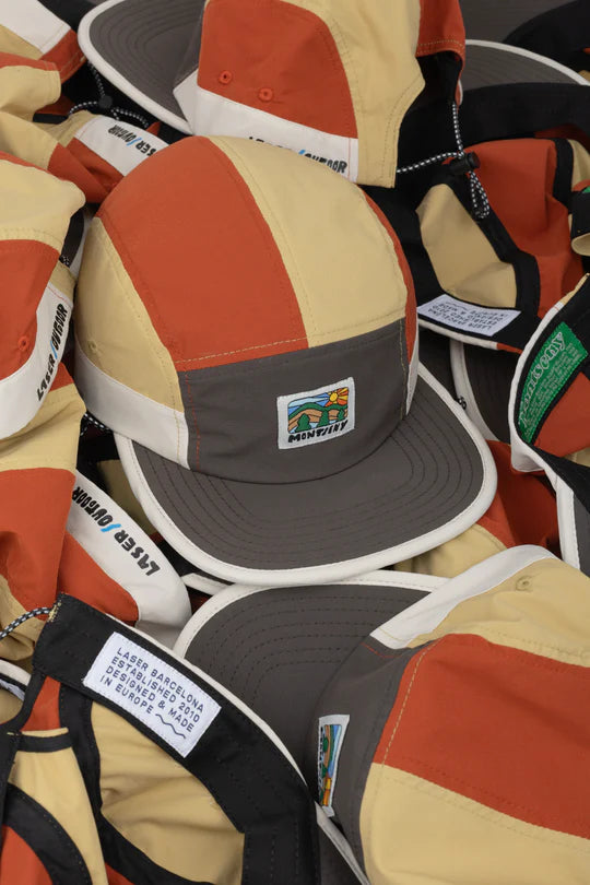 LASER Montseny V2 Tech 5 Panel Hat Cap - Terra