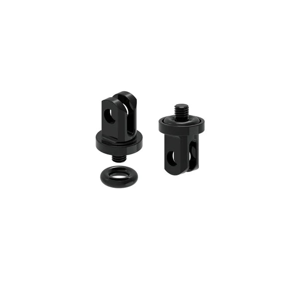 LEZYNE GOPro Aluminium Led Adapter - Nero