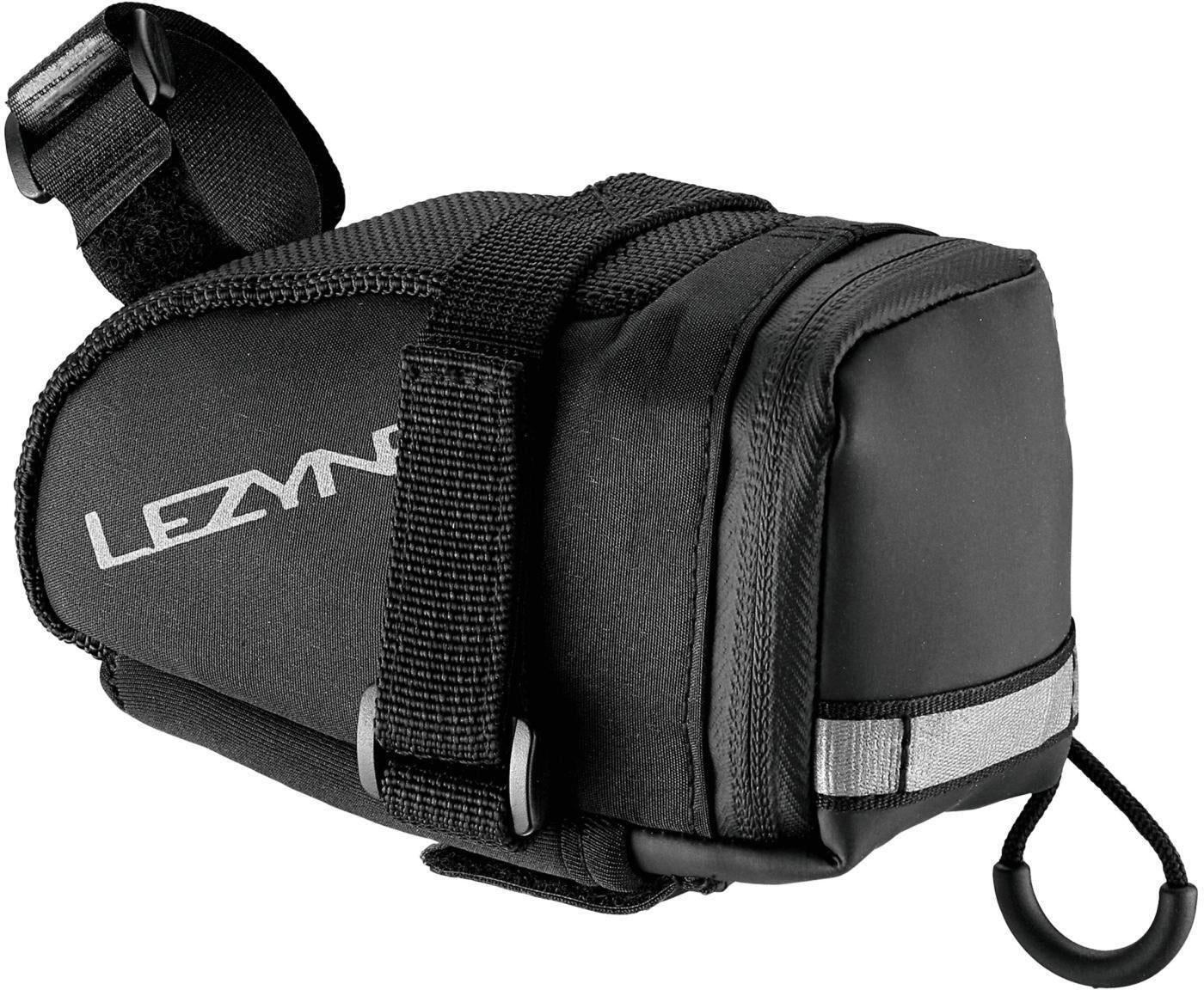 LEZYNE CADDY SADDLE BAG WITH CO2 CARTRIDGE - BLACK