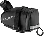 LEZYNE CADDY SADDLE BAG WITH CO2 CARTRIDGE - BLACK