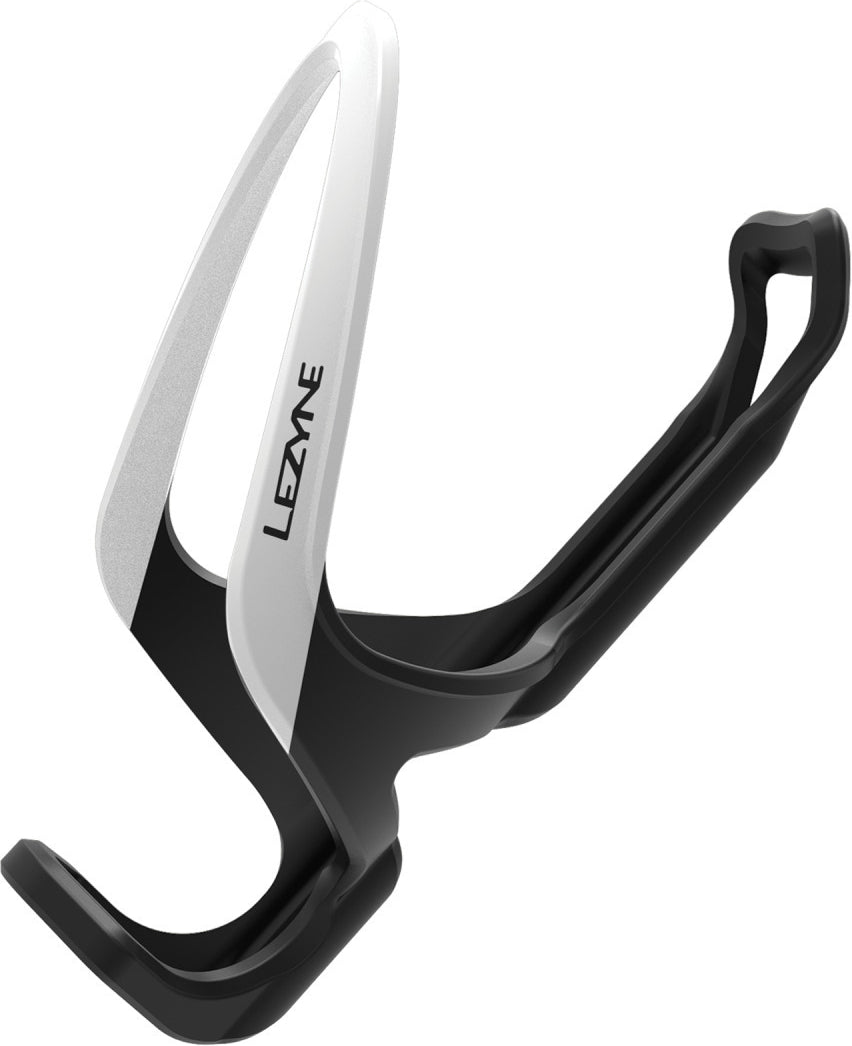 LEZYNE MATRIX TEAM WATER BOTTLE CAGE - WHITE