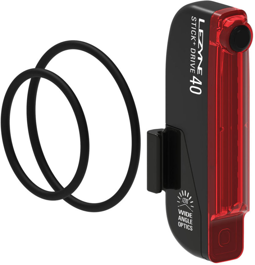 LEZYNE STICK+ STVZO LIGHT - BLACK
