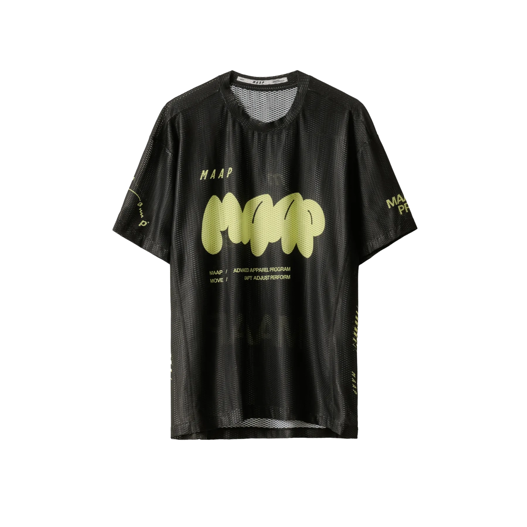 MAAP Aerate Mesh Tee - Black – Velodrom CC