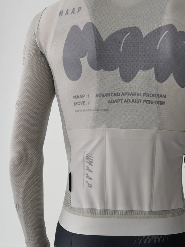 MAAP Aerate Pro Air LS Jersey 3.0 - Fog