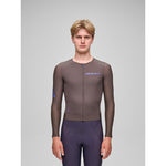 MAAP EMERGE LONG SLEEVE JERSEY - BROWN UMBER