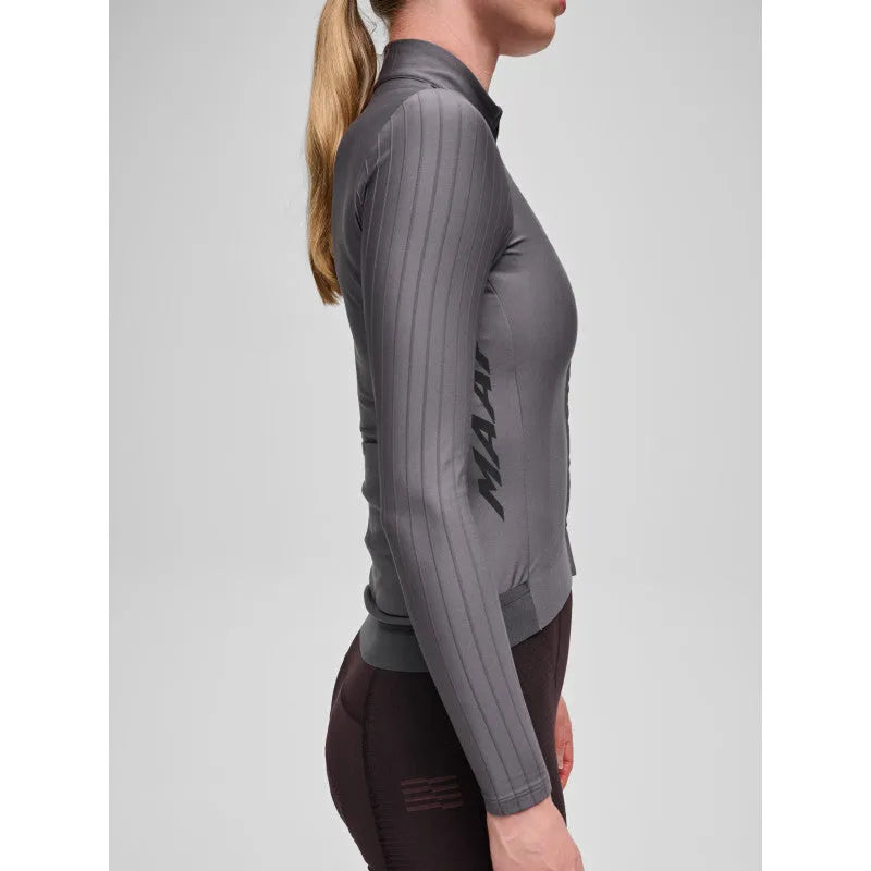 MAAP WOMEN PRO AERO THERMAL LONG SLEEVE JERSEY - METEORITE