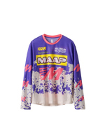 MAAP X BLEACH Mesh LS Tee - Purple Mix