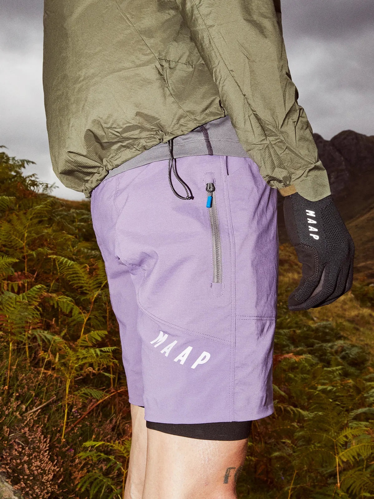 MAAP X10 ALT ROAD OVERSHORT - AGATE Purple