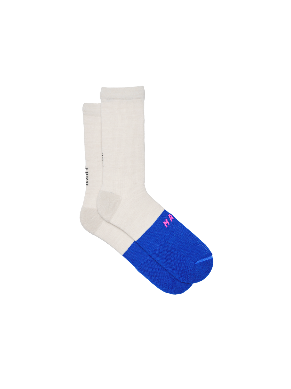 MAAP Division Merino Socken - Fog/RGB Blue