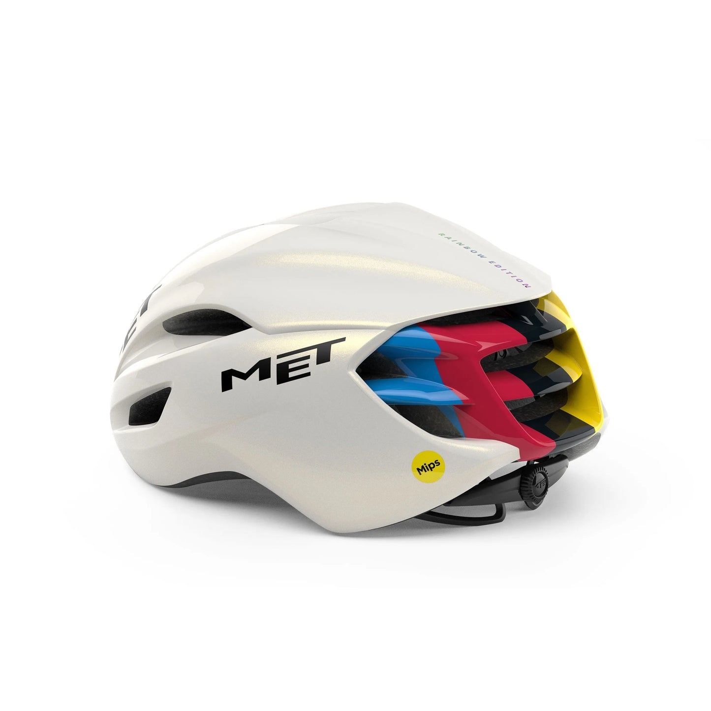 MET Cycling Helmet Manta MIPS Pogui Edition - Rainbow White