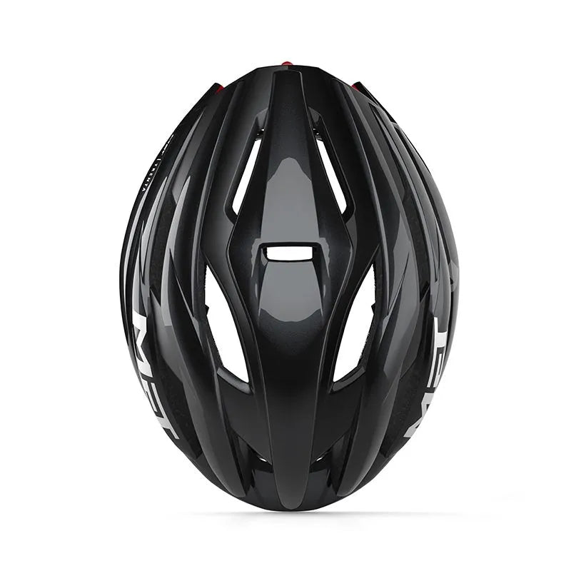 MET TRENTA MIPS CYCLING HELMET - Black/Red Glossy