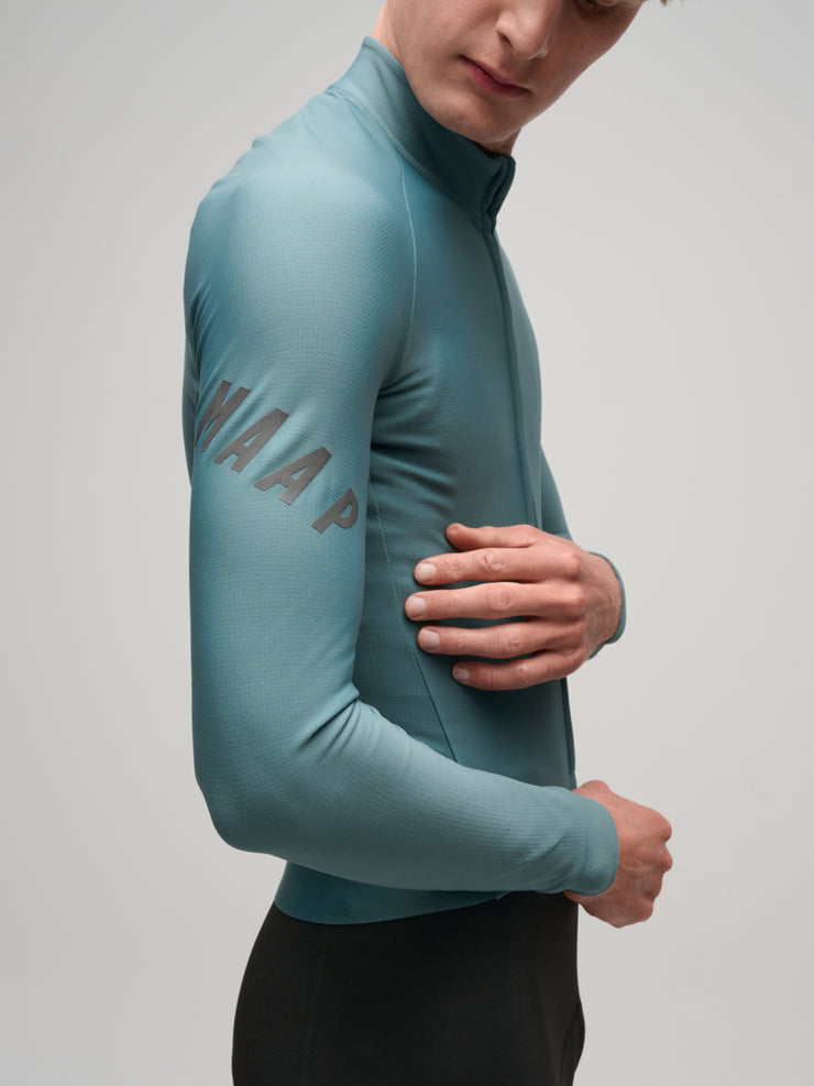 MAAP Y09 Aeon Winter Thermal Maillot Ciclismo Manga Larga - Atlantic