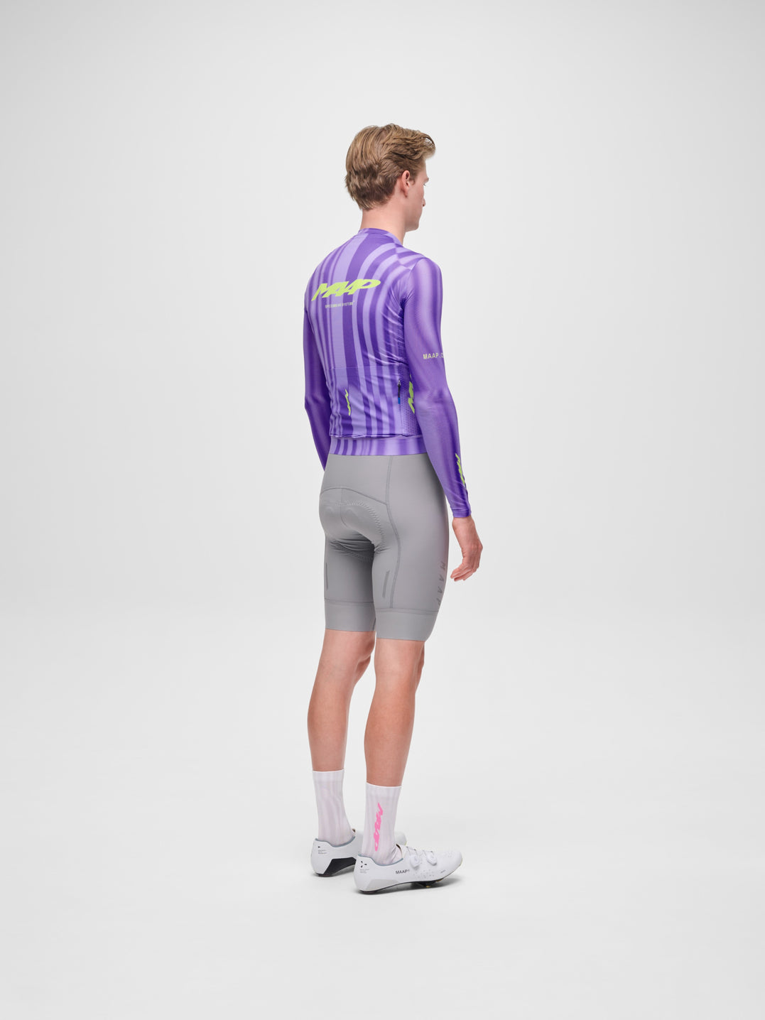 MAAP Mens´s Pro Air Langarmtrikot 3.0 - Halo Purple Flux